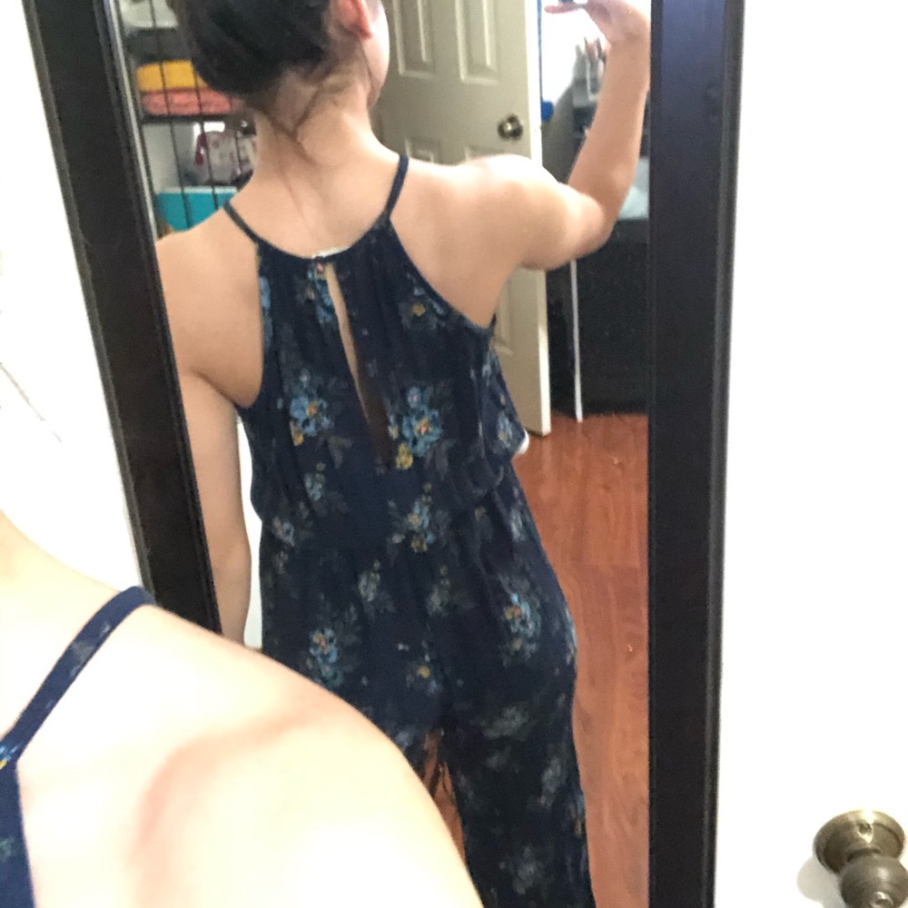 Navy jumpsuit
